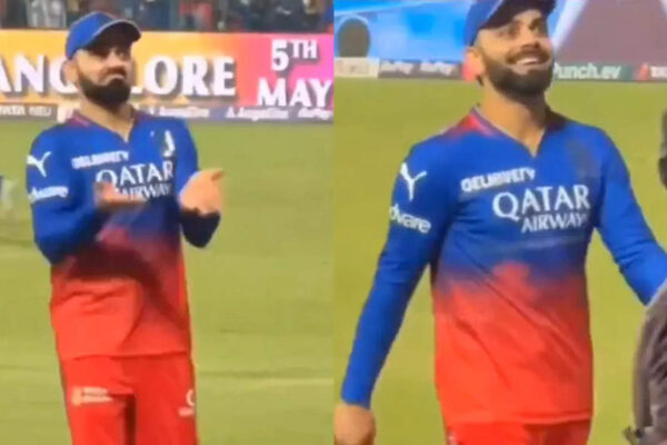 Loud cheers as Virat Kohli makes lively gesture towards Anushka Sharma. Watch | Cricket News