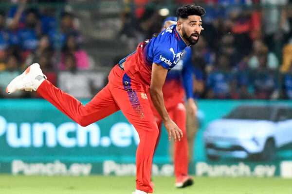 Mohammed Siraj's form crucial for RCB: Griffith | Cricket News