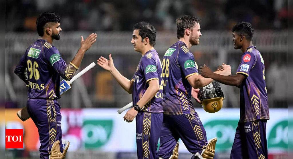 On top of IPL standings: Kolkata Knight Riders credit Gautam Gambhir's winning formula | Cricket News