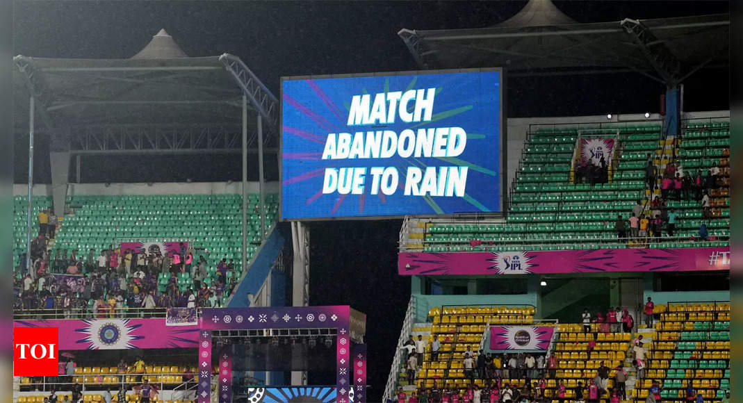 Rajasthan Royals finish third after rain plays spoilsport in their IPL game against KKR | Cricket News