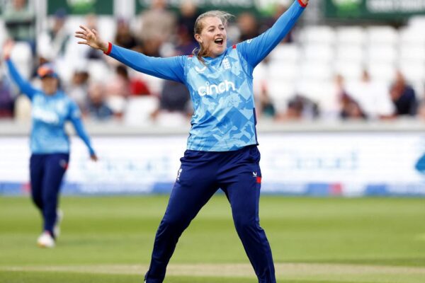 England's Ecclestone becomes fastest woman to 100 ODI wickets