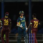 WI vs Aus T20 World Cup warm-up: Pooran, Powell make fifties as WEst Indies hammer nine-man Australia