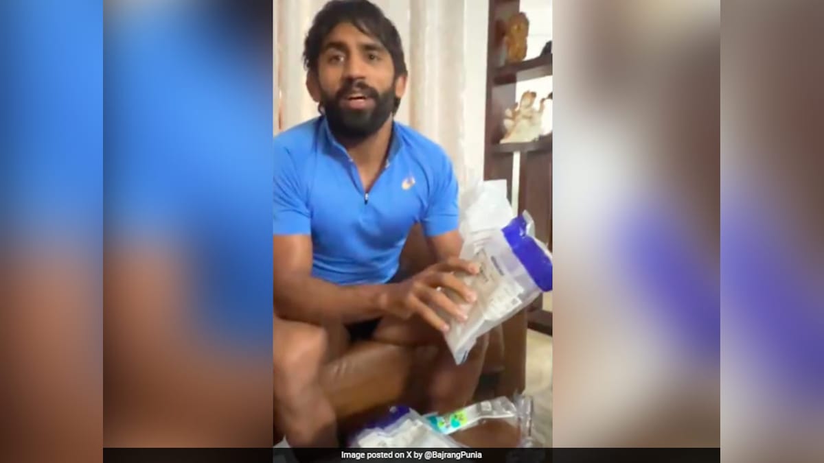 "Expired Kit Brought": Wrestler Bajrang Punia's Big Allegation After Doping Ban