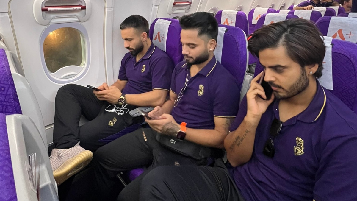 KKR's charter flight to Kolkata from Lucknow diverted twice due to bad weather, team stays in Varanasi overnight – India TV