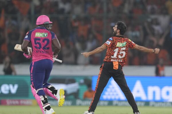 IPL-17: SRH vs RR | I wasn't thinking much, was just focussed on the process: Bhuvneshwar Kumar