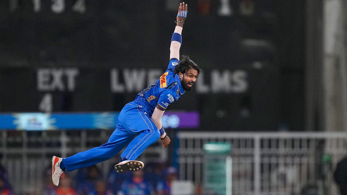 Hardik Pandya fined ₹24 lakh after team’s second slow over-rate offence