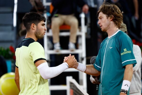 Madrid Open 2024: Carlos Alcaraz crashes out in quarters after losing to Andrey Rublev