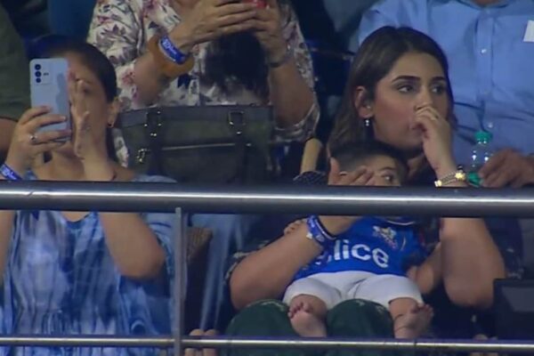 Jasprit Bumrah's Special Guest: Son Angad Spotted During IPL Game - Pic Goes Viral