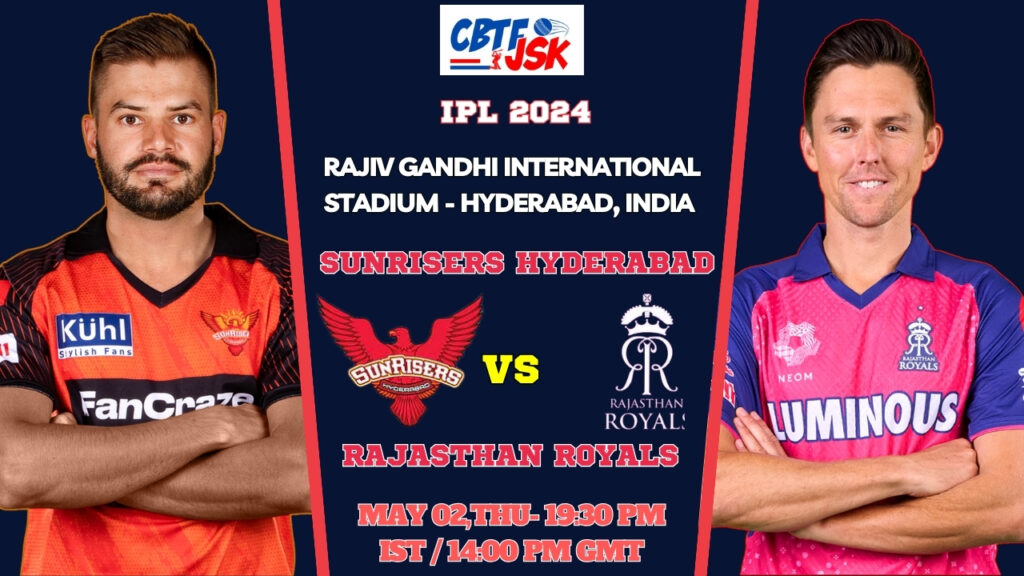 Sunrisers Hyderabad vs Rajasthan Royals Today Match Prediction & Live Odds - IPL 2024