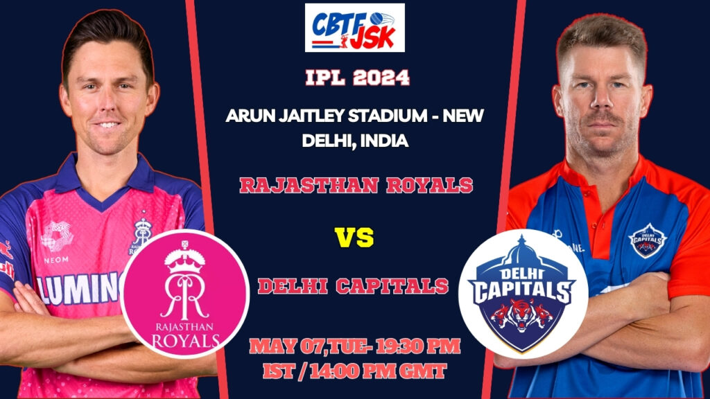 Delhi Capitals vs Rajasthan Royals Today Match Prediction & Live Odds - IPL 2024