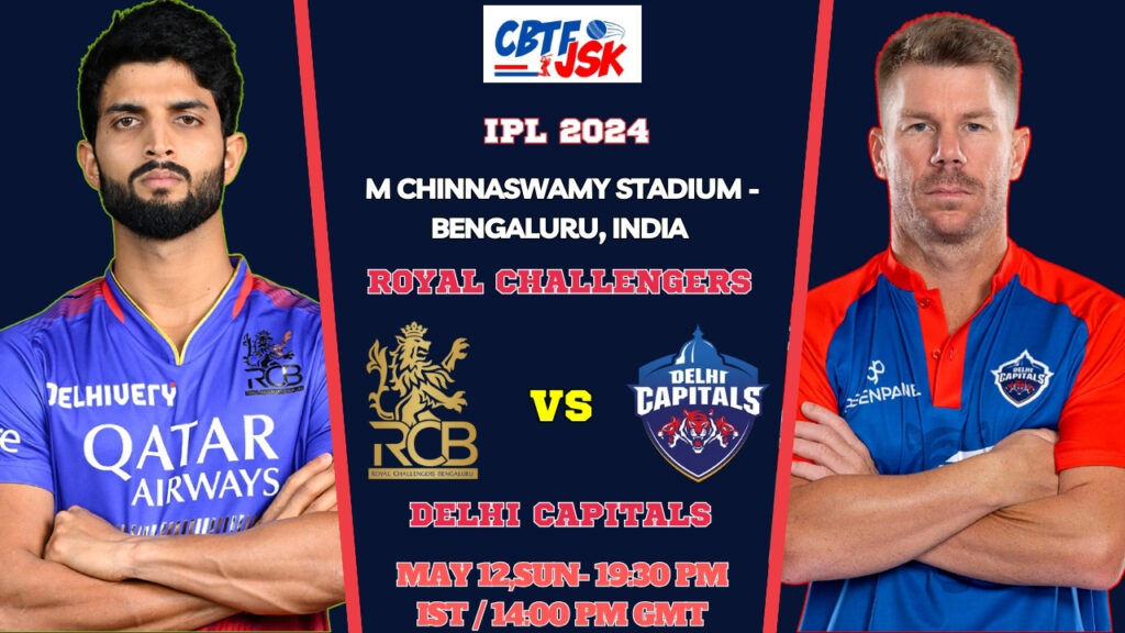 Royal Challengers Bengaluru vs Delhi Capitals Today Match Prediction & Live Odds - IPL 2024