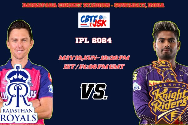 Rajasthan Royals vs Kolkata Knight Riders Today Match Prediction & Live Odds - IPL 2024