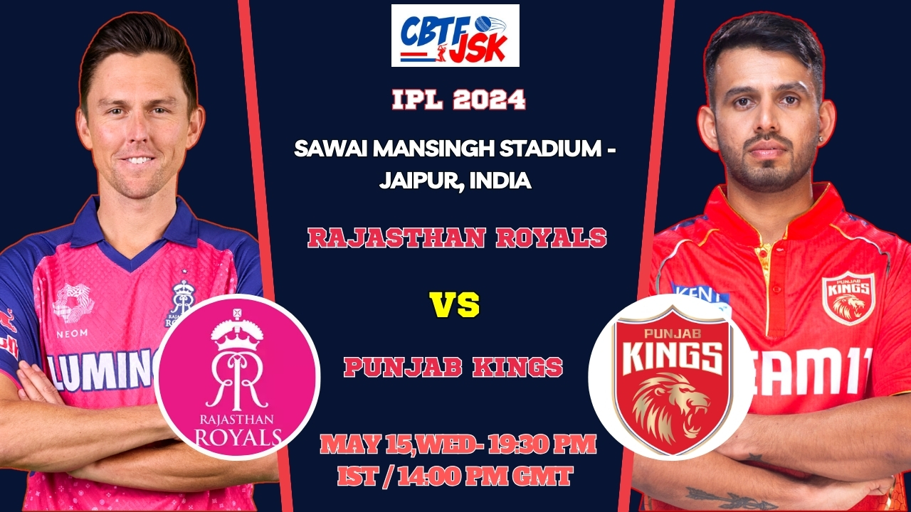 Rajasthan Royals vs Punjab Kings Today Match Prediction & Live Odds - IPL 2024