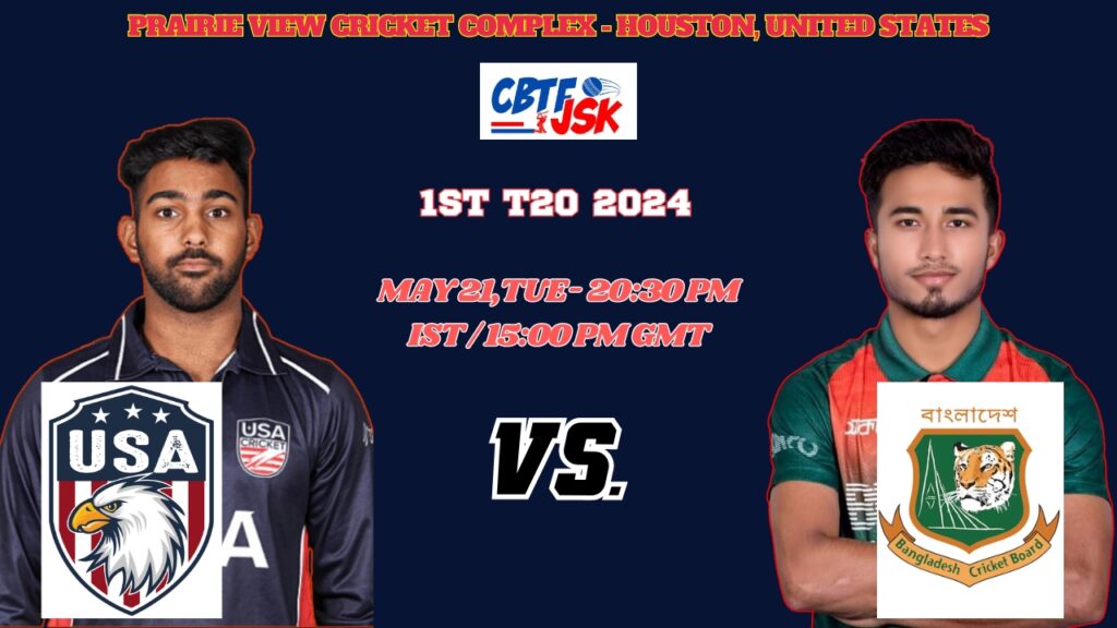 UNITED STATES vs BANGLADESH 1st T20 Match Prediction, Betting Tips & Odds