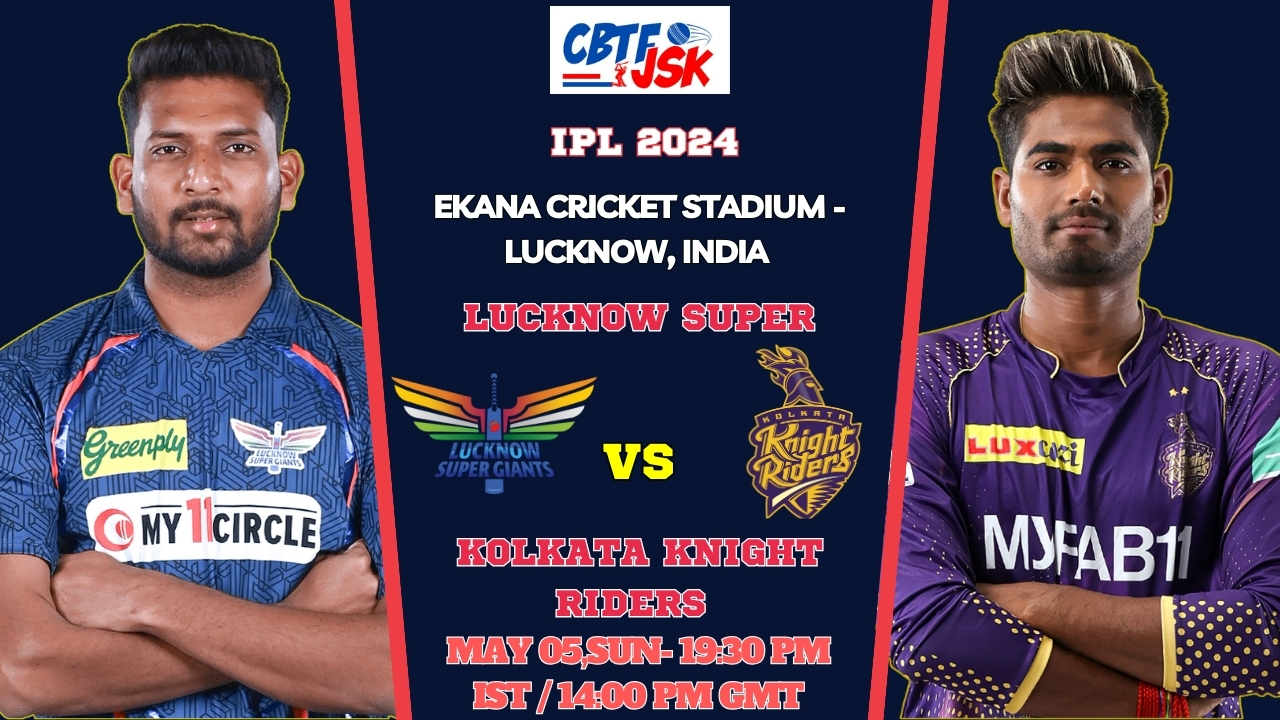 Lucknow Super Giants vs Kolkata Knight Riders Today Match Prediction & Live Odds - IPL 2024