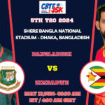 Bangladesh vs Zimbabwe 5th T20 Match Prediction, Betting Tips & Odds