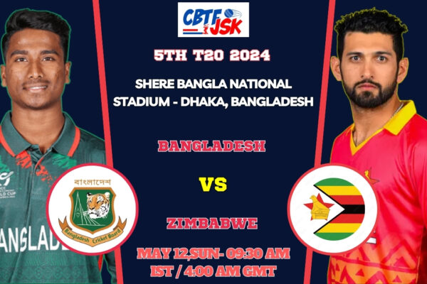 Bangladesh vs Zimbabwe 5th T20 Match Prediction, Betting Tips & Odds