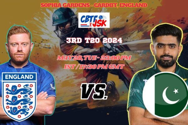 England vs Pakistan 3rd T20 Match Prediction, Betting Tips & Odds