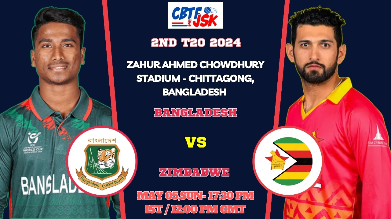 Bangladesh vs Zimbabwe 2nd T20 Match Prediction, Betting Tips & Odds