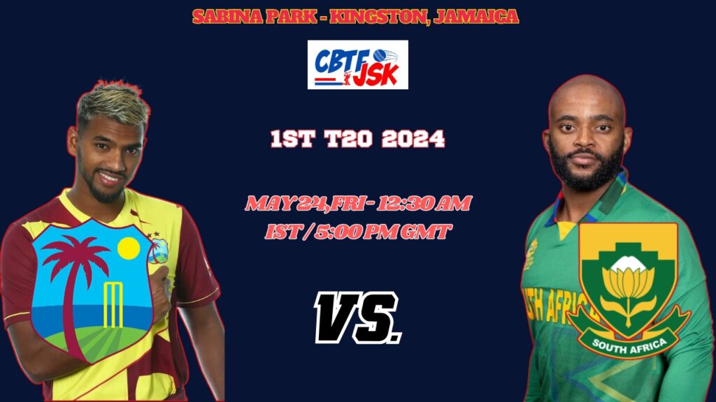 West Indies vs South Africa 1st T20 Match Prediction, Betting Tips & Odds