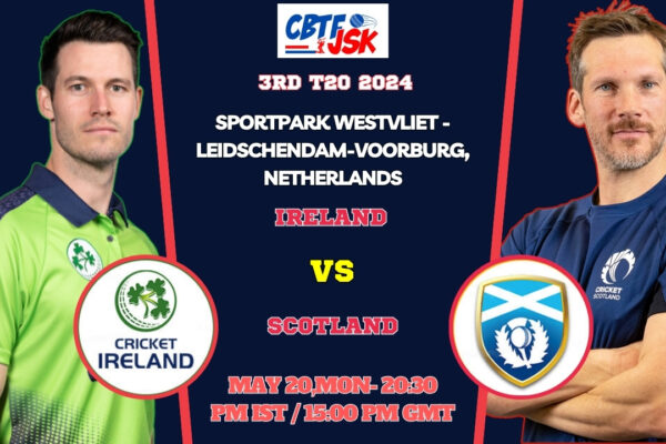 Ireland vs Scotland 3rd T20 Match Prediction, Betting Tips & Odds