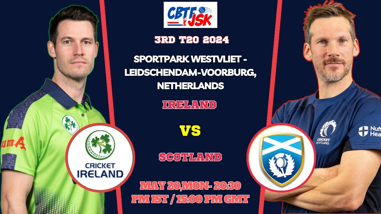 Ireland vs Scotland 3rd T20 Match Prediction, Betting Tips & Odds