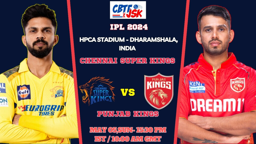 Punjab Kings vs Chennai Super Kings Today Match Prediction & Live Odds - IPL 2024