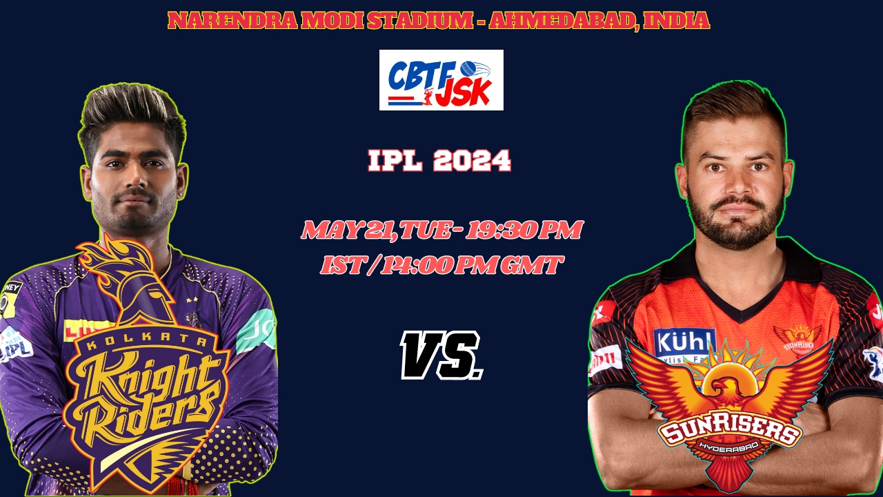 Kolkata Knight Riders vs Sunrisers Hyderabad Today Match Prediction & Live Odds - Qualifier IPL 2024