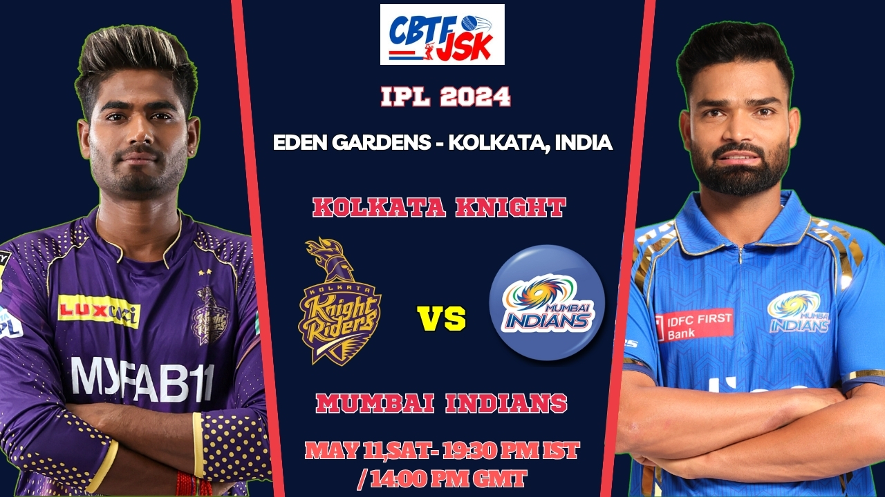 Kolkata Knight Riders vs Mumbai Indians Today Match Prediction & Live Odds - IPL 2024