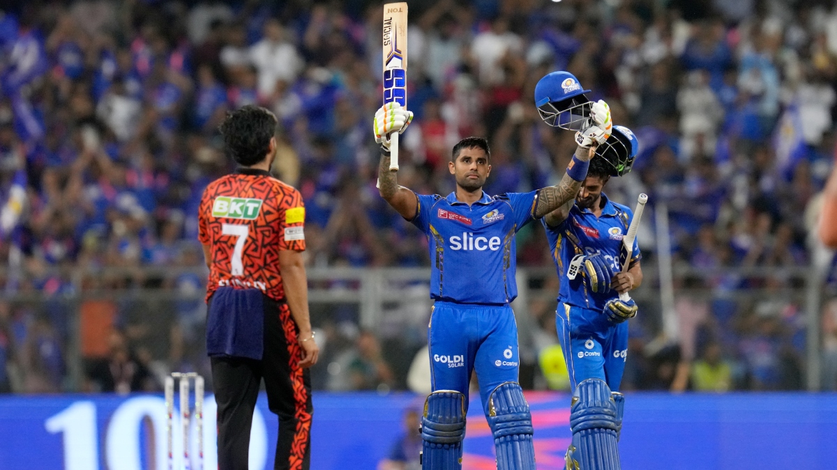 Suryakumar Yadav becomes fourth MI batter in IPL history to create big record as his ton guides Mumbai home – India TV