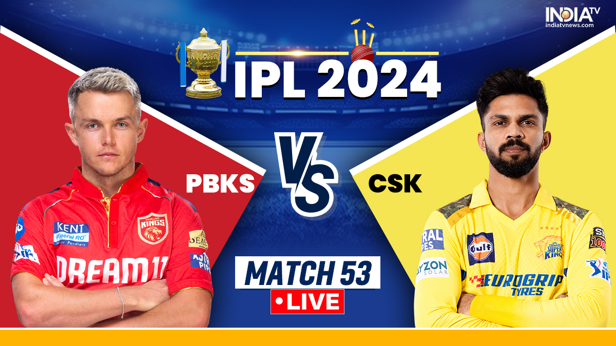 Punjab Kings vs Chennai Super Kings Updates, Streaming Scorecard and Highlights – India TV