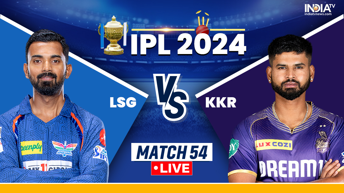 Lucknow Super Giants vs Kolkata Knight Riders free streaming, match updates, highlights – India TV