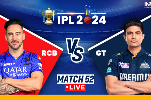 Royal Challengers Bengaluru vs Gujarat Titans free streaming, match updates, highlights – India TV