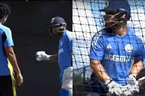 Rohit Sharma trains 'bowler' Shivam Dube for T20 World Cup ahead of India vs Bangladesh warm-up game