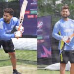 Rishabh Pant turns emotional after participating in first net session with Team India following car crash – India TV