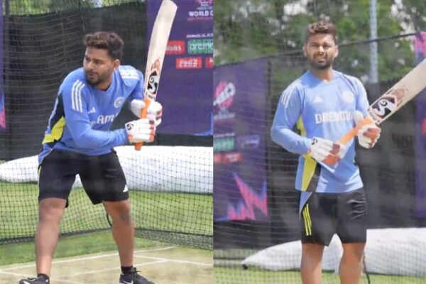 Rishabh Pant turns emotional after participating in first net session with Team India following car crash – India TV