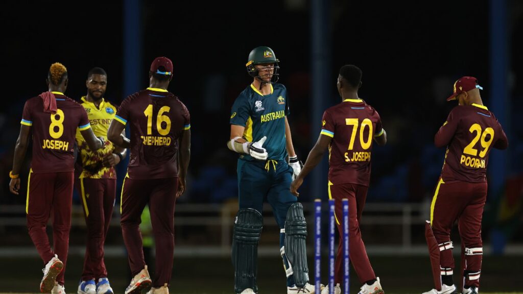 West Indies slam 257 runs against Australia in T20 World Cup warm-up, win by 35 runs – India TV