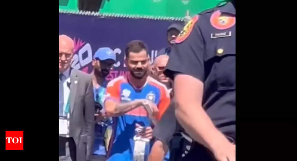 Watch: USA not taking any chances with Virat Kohli's security at T20 World Cup | Cricket News