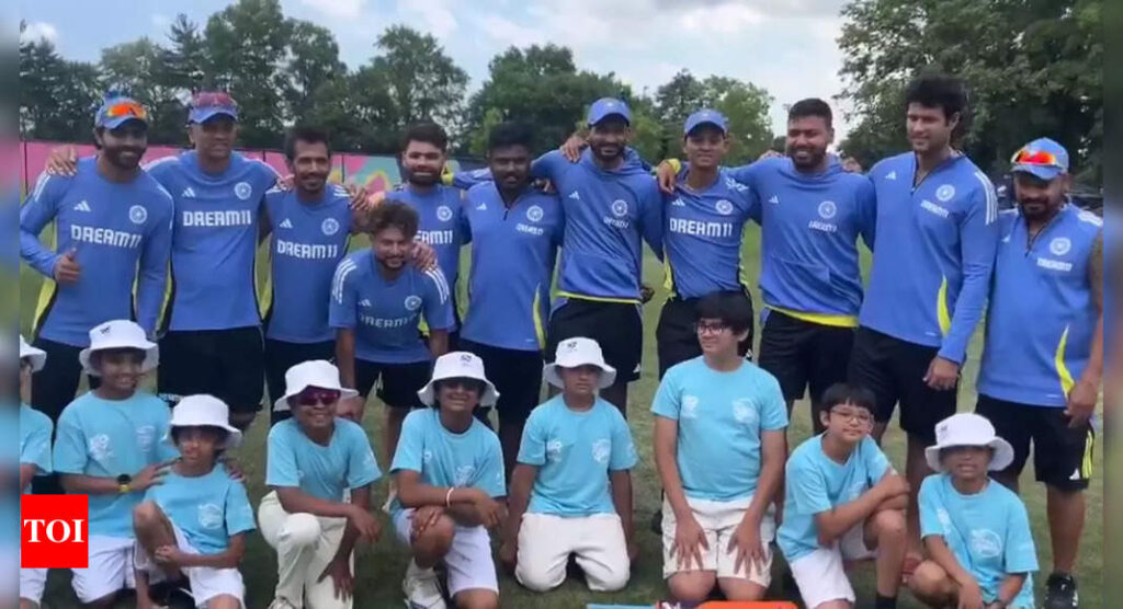 Watch: Team India's day out with kids in New York ahead of clash against USA | Cricket News