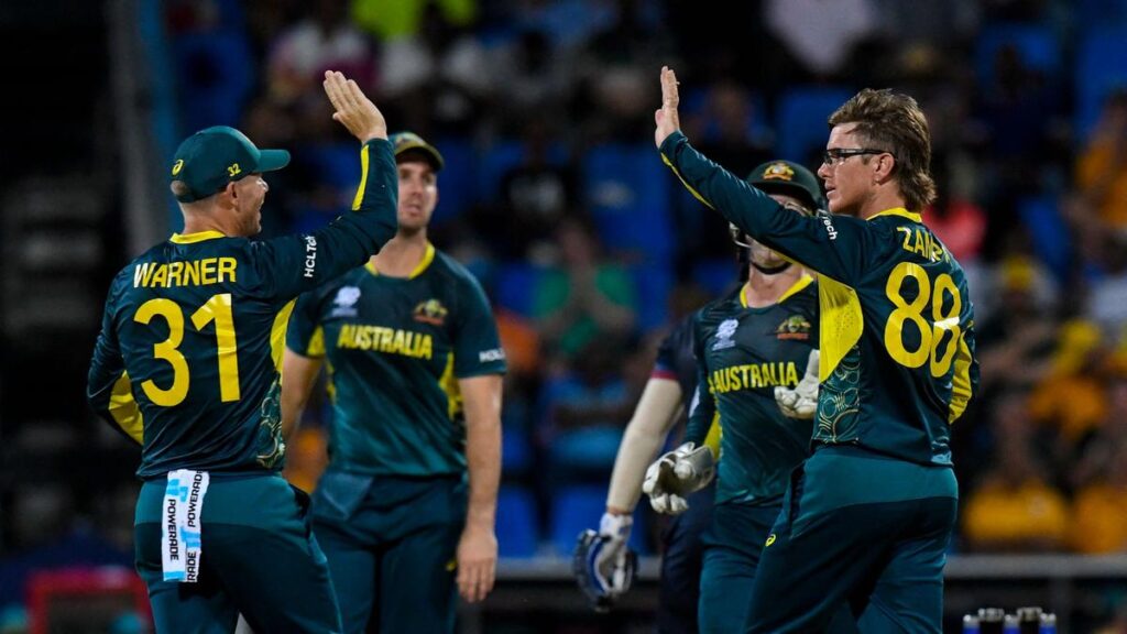 T20 World Cup: Australia hammers Namibia by nine wickets to secure Super 8 spot