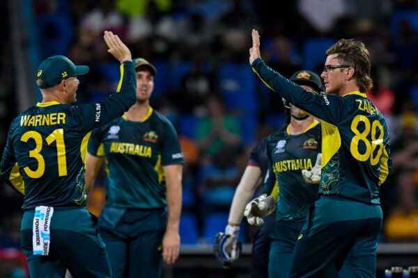 T20 World Cup: Australia hammers Namibia by nine wickets to secure Super 8 spot