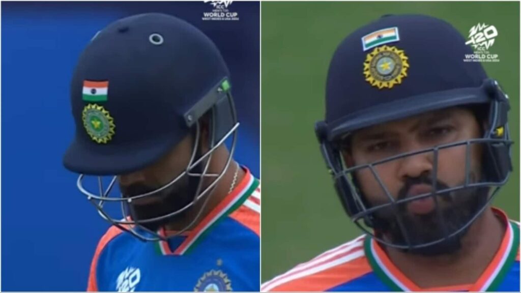 Virat Kohli dismissed for first-ever golden duck at T20 World Cup vs USA, Rohit Sharma's stunned reaction sums it up