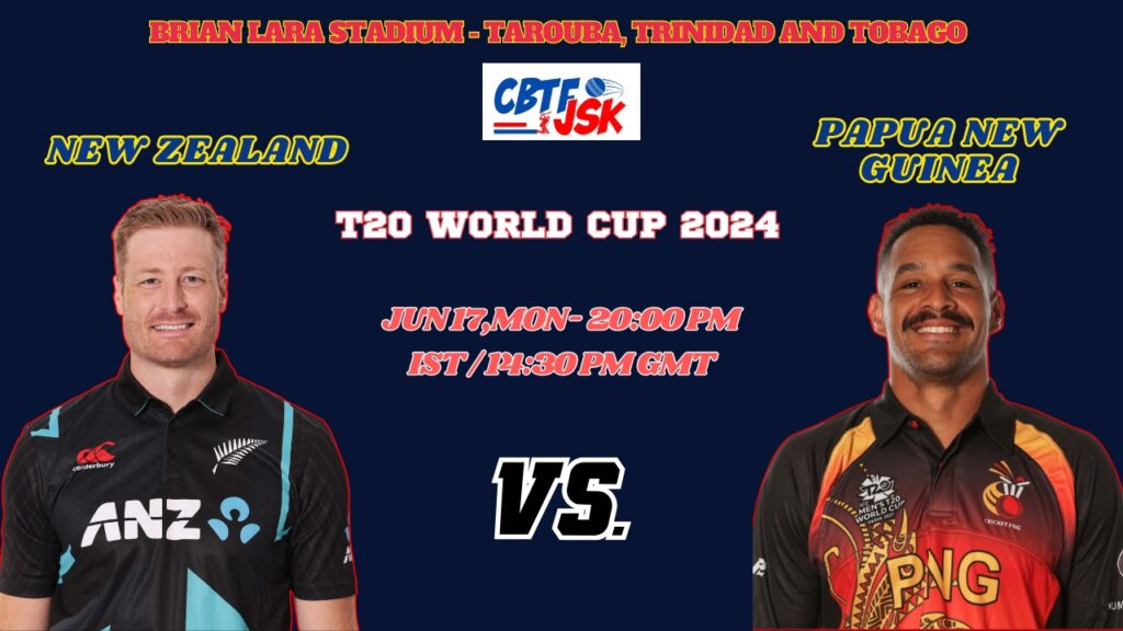 New Zealand vs Papua New Guinea Match Prediction, Betting Tips & Odds - T20 World Cup 2024