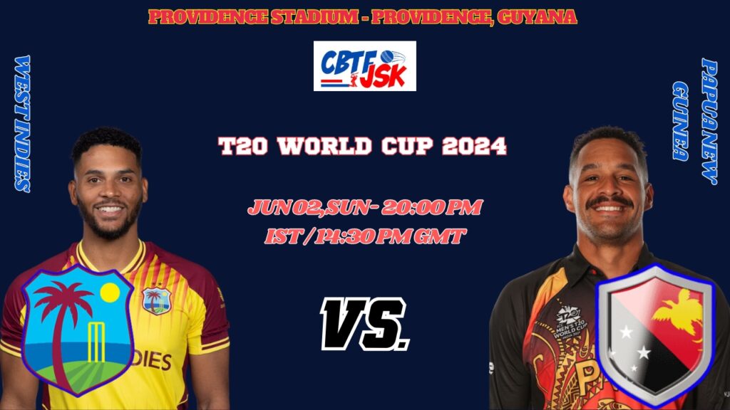 West Indies vs Papua New Guinea Match Prediction, Betting Tips & Odds - T20 World Cup 2024