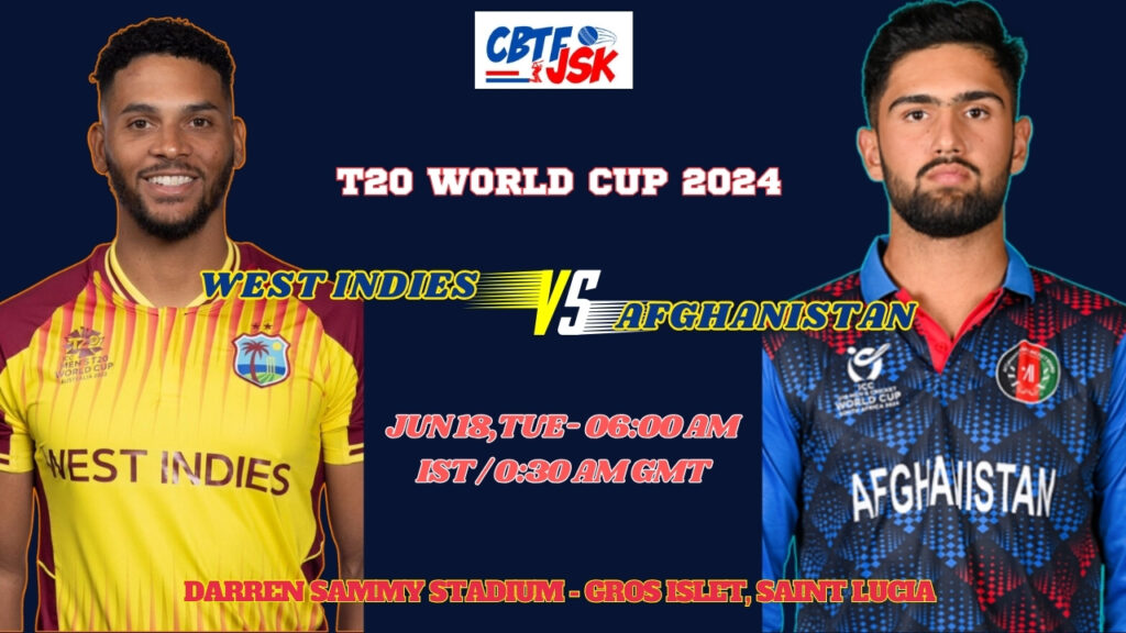 West Indies vs Afghanistan Match Prediction, Betting Tips & Odds - T20 World Cup 2024