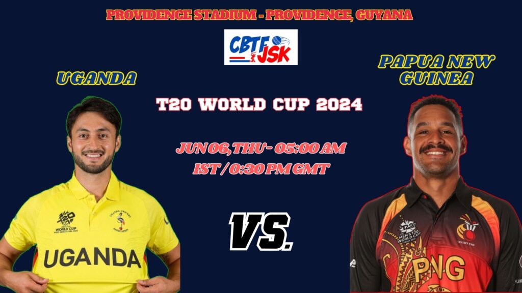 Papua New Guinea vs Uganda Match Prediction, Betting Tips & Odds - T20 World Cup 2024