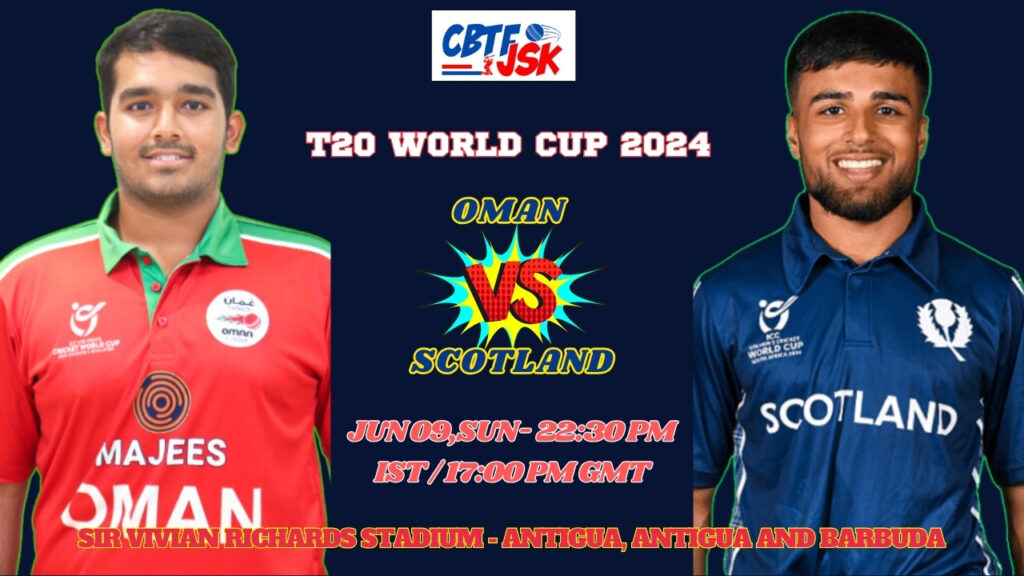 Oman vs Scotland Match Prediction, Betting Tips & Odds - T20 World Cup 2024