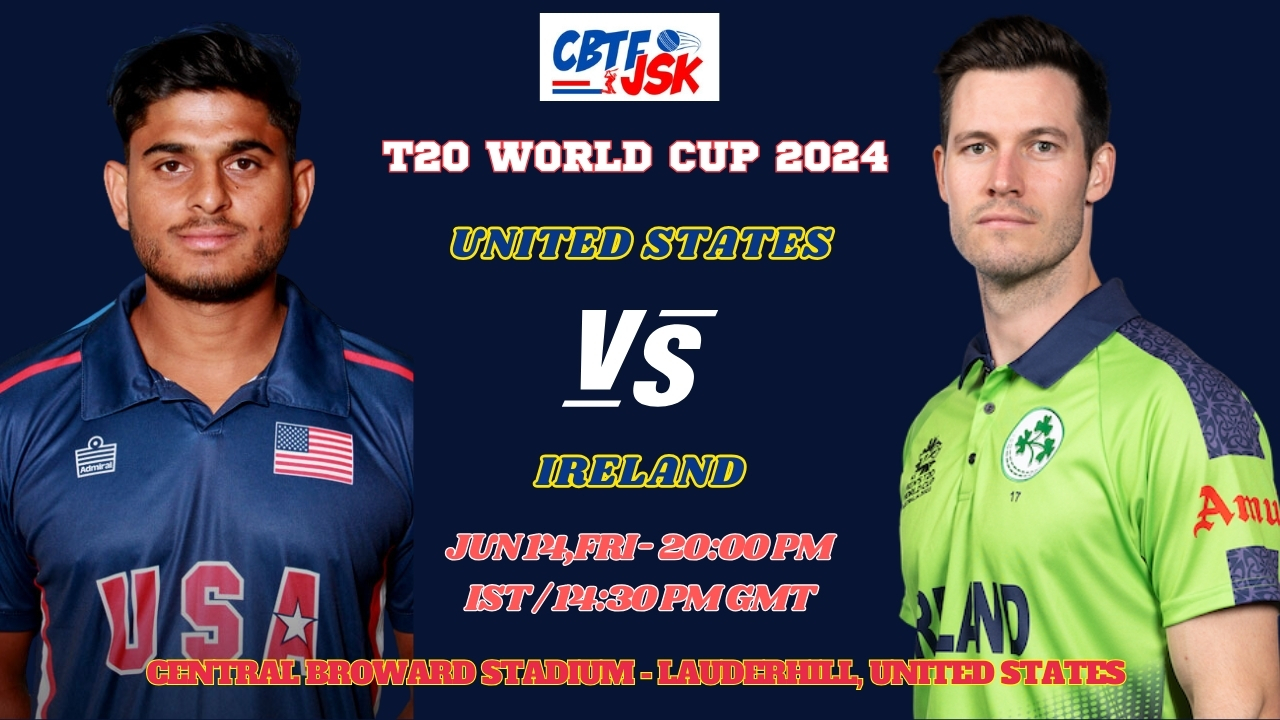 UNITED STATES vs IRELAND Match Prediction, Betting Tips & Odds - T20 World Cup 2024