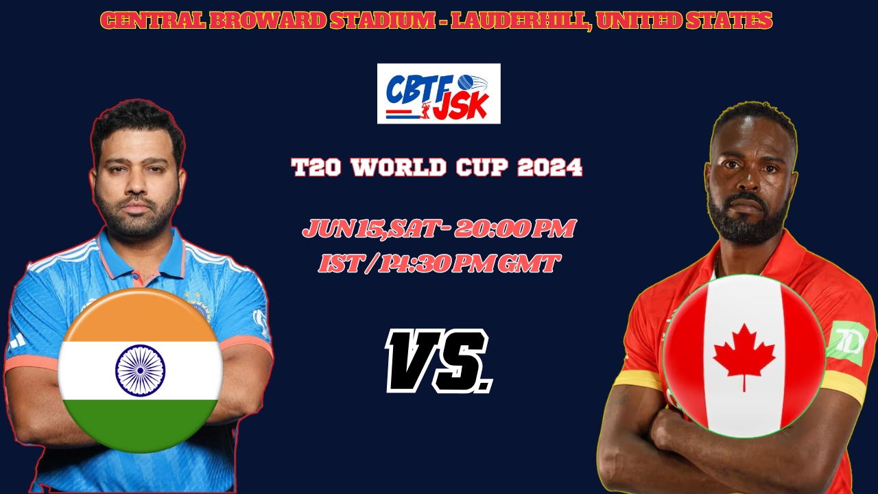 India vs Canada Match Prediction, Betting Tips & Odds - T20 World Cup 2024