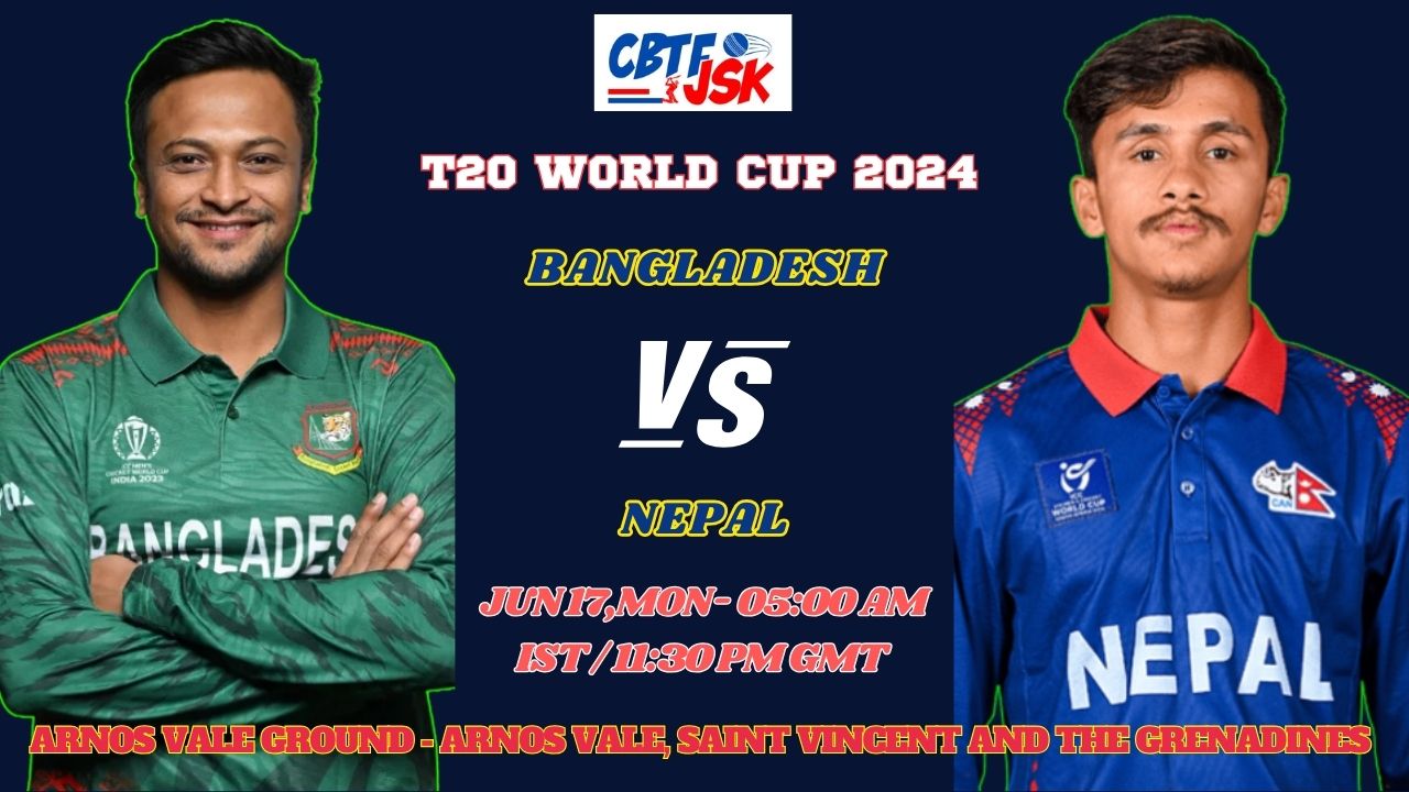 Bangladesh vs Nepal Match Prediction, Betting Tips & Odds - T20 World Cup 2024